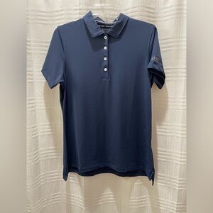 Peter Millar Navy Blue golf polo active polo women’s Large